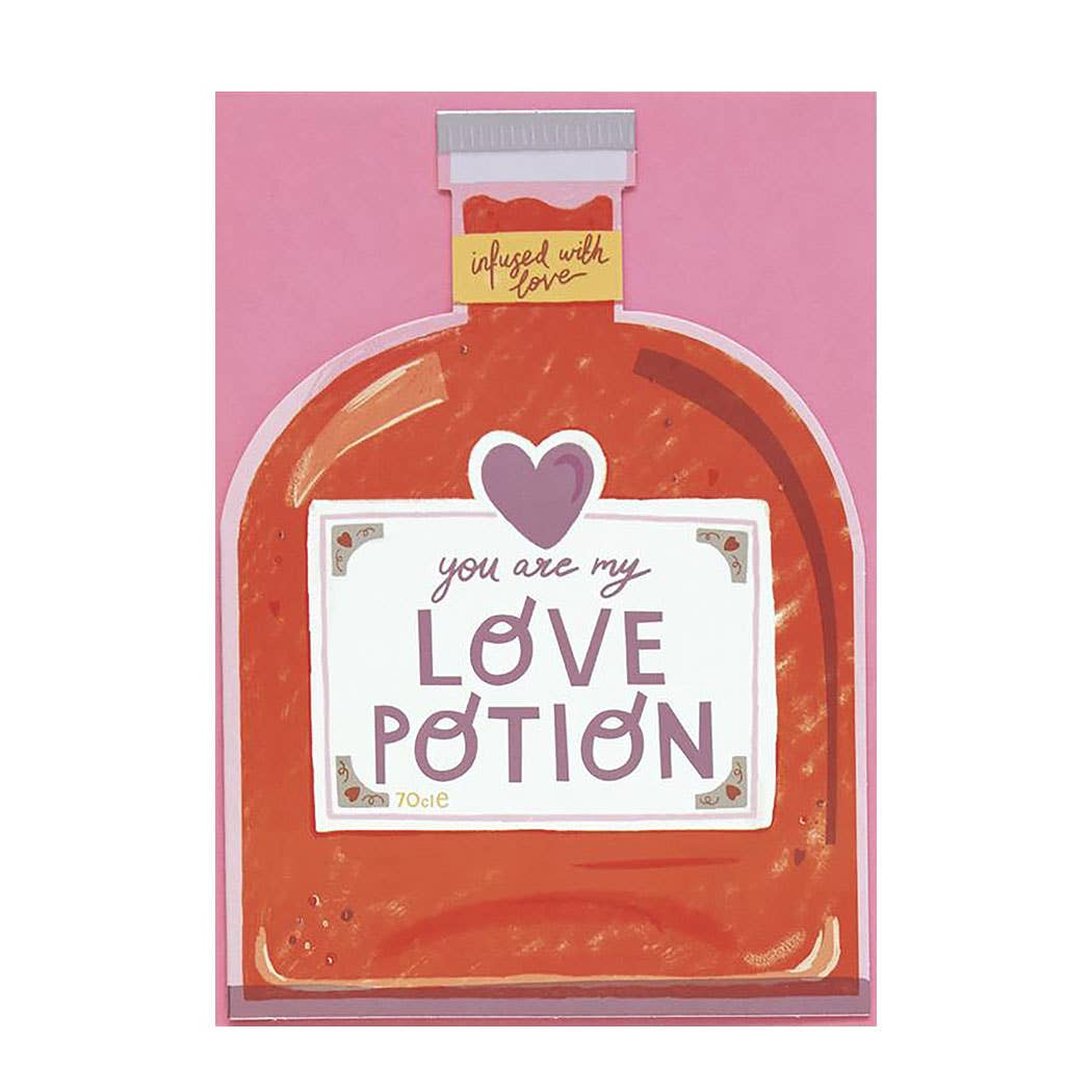 Notes & Queries, Inc. Love Potion Love Card Amelia's Flowers
