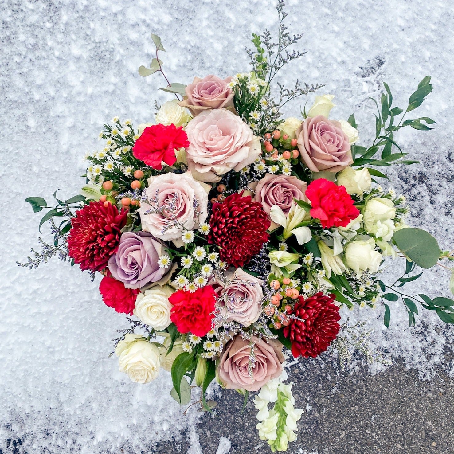Christmas Centerpiece Amelia's Flowers